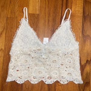 ZARA crochet top